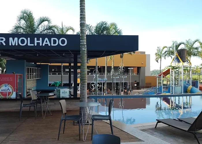 Solar das Águas - Resort Em Olimpia - Ap 2 quartos